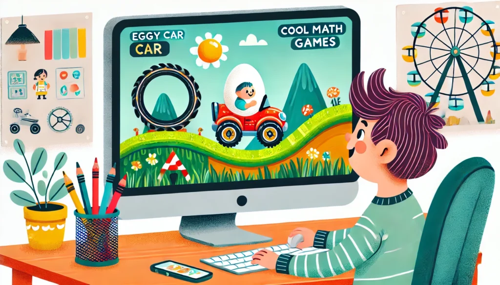 eggy car cool math games