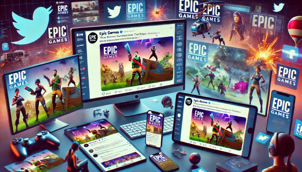 epic games twitter