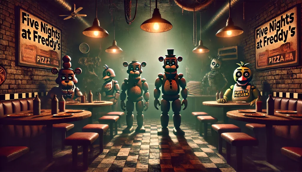 fnaf games in order