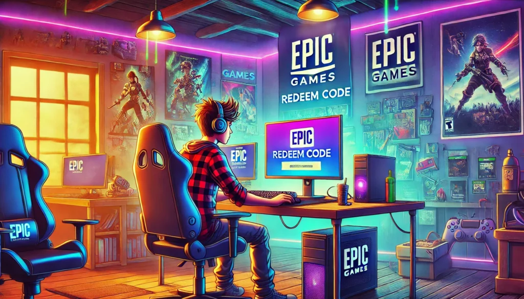 epic games redeem code