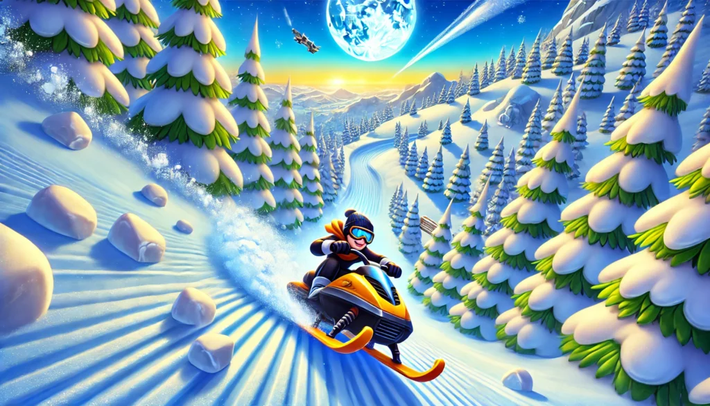 unblocked games snow rider 3d