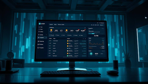 Ledger Live dashboard showcasing secure crypto portfolio